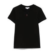 Alexander McQueen Svarta T-shirts och Polos Black, Dam