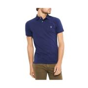 Polo Ralph Lauren Slim Fit Polo med korta ärmar Blue, Herr