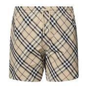 Burberry Hav Kläder Simshorts Beige, Herr