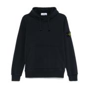 Stone Island Blå Sweatshirt för Män Blue, Herr