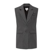 Gestuz Vest Velly Gray, Dam