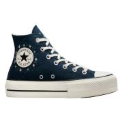 Converse Chuck Taylor All Star Lift Sneakers Blue, Dam