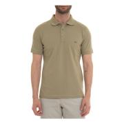 Fay Polo t-shirt med logotyp Green, Herr