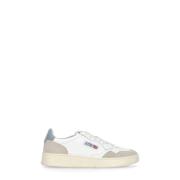 Autry Vita Lädersneakers med Mockainsatser White, Herr