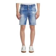 Dsquared2 Denim Marine Bermuda Shorts Blue, Herr