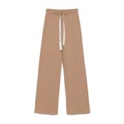 Max Mara Elastisk Dragsko Midjefickor Beige, Dam