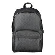 Calvin Klein Svart herrryggsäck med laptopfack Black, Unisex