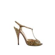 Christian Louboutin Pre-owned Pre-owned Laeder klackskor Beige, Dam