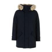 Woolrich Midnight Blue Dunjacka Blue, Herr