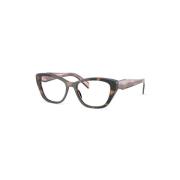 Prada PR 19Wv 23A1O1 Optical Frame Brown, Dam