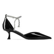 Jimmy Choo Svart Lackläder Klackar Black, Dam