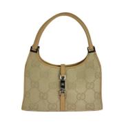 Gucci Vintage Pre-owned Canvas gucci-vskor Beige, Dam