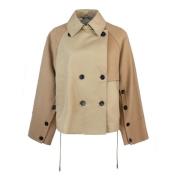 Max Mara Brun Ullblandad Kappa Brown, Dam