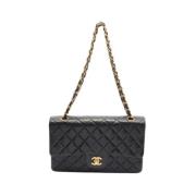 Chanel Vintage Pre-owned Laeder chanel-vskor Black, Dam