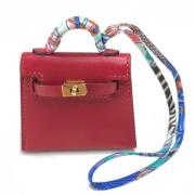 Hermès Vintage Pre-owned Silke handvskor Red, Dam