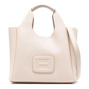 Hogan Stilren Borsa Väska Beige, Dam