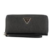 Guess Damplånbok Svart Laurel SLG Black, Dam