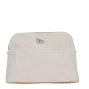 Hermès Vintage Pre-owned Canvas kuvertvskor White, Dam