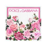 Dolce & Gabbana Randig Logotyp Sjal Multicolor, Dam