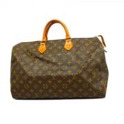 Louis Vuitton Vintage Pre-owned Canvas handvskor Brown, Dam