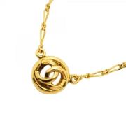 Chanel Vintage Pre-owned Metall chanel-smycken Yellow, Dam