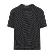 Lemaire Svart Combo T-shirt Black, Herr