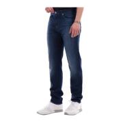 Emporio Armani Mörk Denim Slim Jeans Blue, Herr