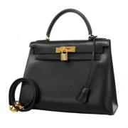 Hermès Vintage Pre-owned Laeder handvskor Black, Dam