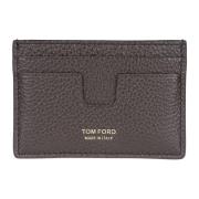 Tom Ford Print Kreditkortshållare Brown, Herr