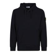 Stone Island Casual Hooded Sweatshirt för män Blue, Herr