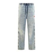 Diesel Herr Marsianer Stiliga Mode Skor Blue, Herr