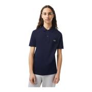 Lacoste Klassisk Kortärmad Polo Shirt Blue, Herr