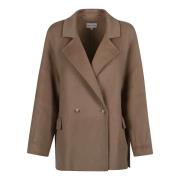 Loulou Studio Stilig Blazer Kappa Brown, Dam