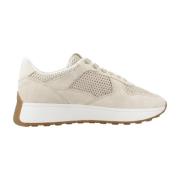 Geox Mode Sneakers Amabel Beige, Dam