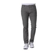 Jacob Cohën Texturerade taupe sammet slim fit jeans Gray, Herr