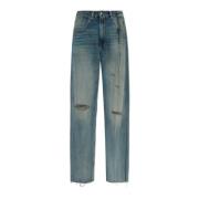 MM6 Maison Margiela Jeans med blekt effekt Blue, Dam