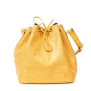 Louis Vuitton Vintage Pre-owned Laeder louis-vuitton-vskor Yellow, Dam