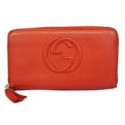 Gucci Vintage Pre-owned Laeder plnbcker Red, Dam