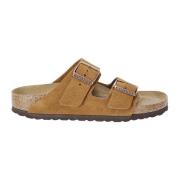 Birkenstock Arizona SFB Sandaler Brown, Dam