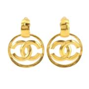 Chanel Vintage Pre-owned Guld chanel-smycken Yellow, Dam