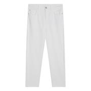 Brunello Cucinelli Baggy Lösa Byxor White, Dam