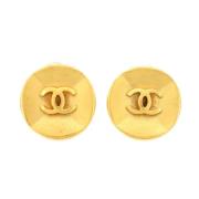 Chanel Vintage Pre-owned Guld chanel-smycken Yellow, Dam