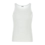 Dolce & Gabbana Tanktop i Olika Stilar White, Herr