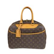 Louis Vuitton Vintage Pre-owned Tyg louis-vuitton-vskor Brown, Dam