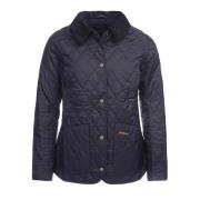 Barbour Quiltad jacka med sammetkrage Black, Dam