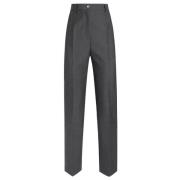 Dolce & Gabbana Casual Slim Fit Byxor Gray, Dam