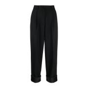 The Row Svart Cassandro Pant Black, Dam