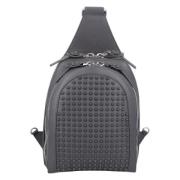 Christian Louboutin Laeder crossbodyvskor Gray, Dam