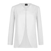 19v69 Italia Vit Italiensk Skräddarsydd Blazer Premium Tyg White, Dam