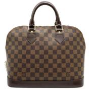 Louis Vuitton Vintage Pre-owned Canvas handvskor Brown, Dam